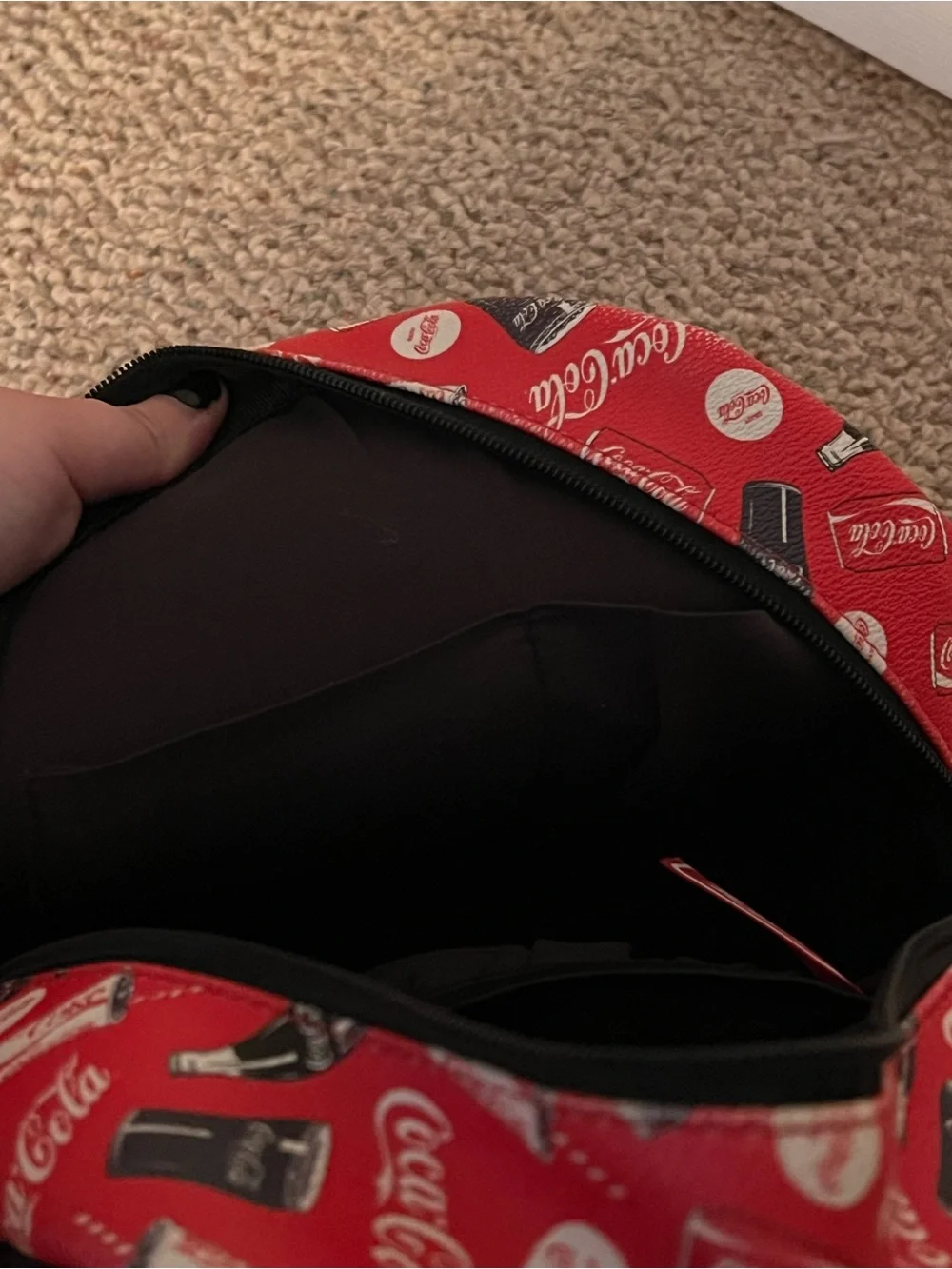 Coca-Cola Red Logo  Mini Backpack